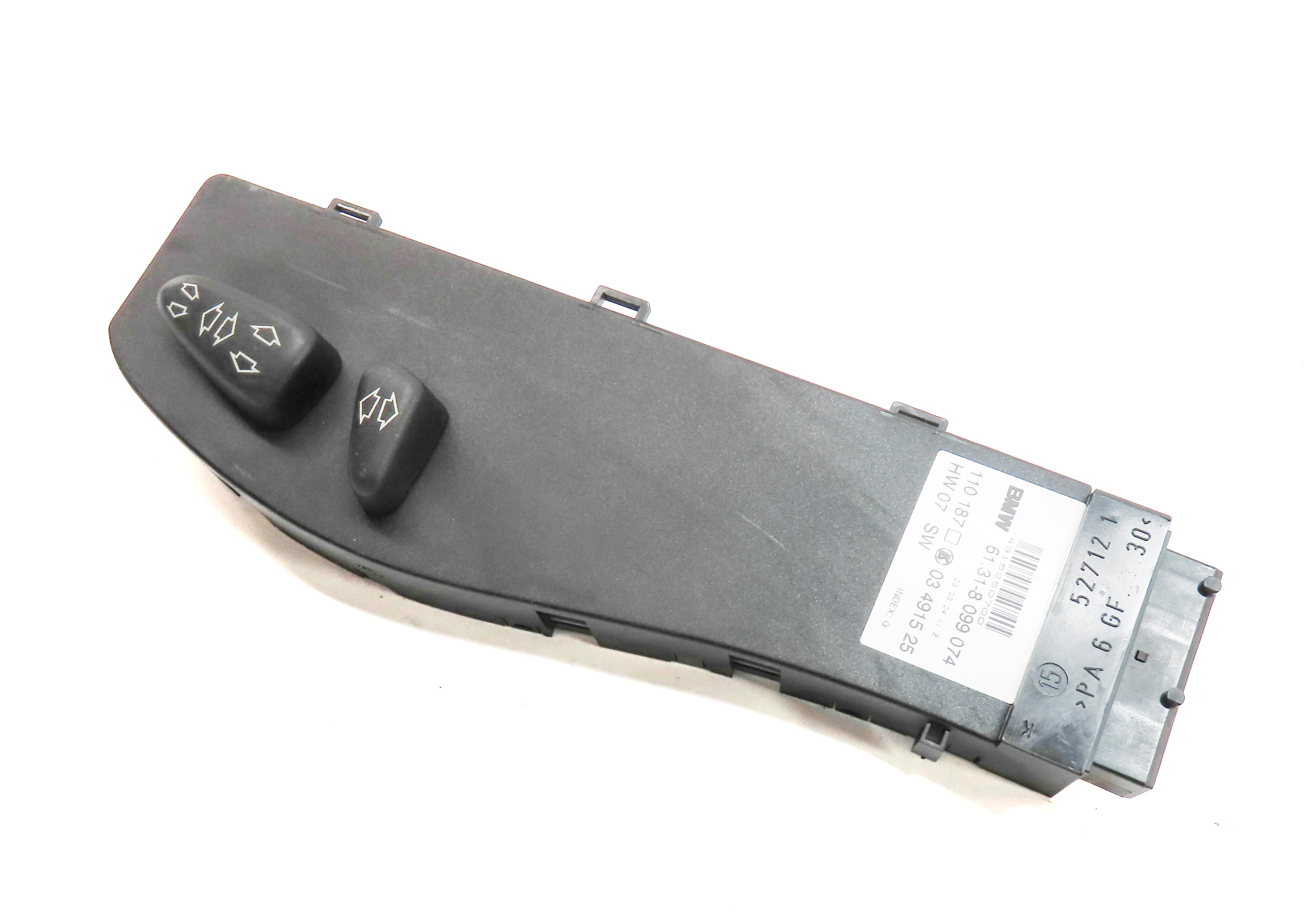 2004 BMW 325CI (E46) FRONT RIGHT PASSENGER SEAT POSITION ADJUST SWITCH BUTTONS — exact item pictured